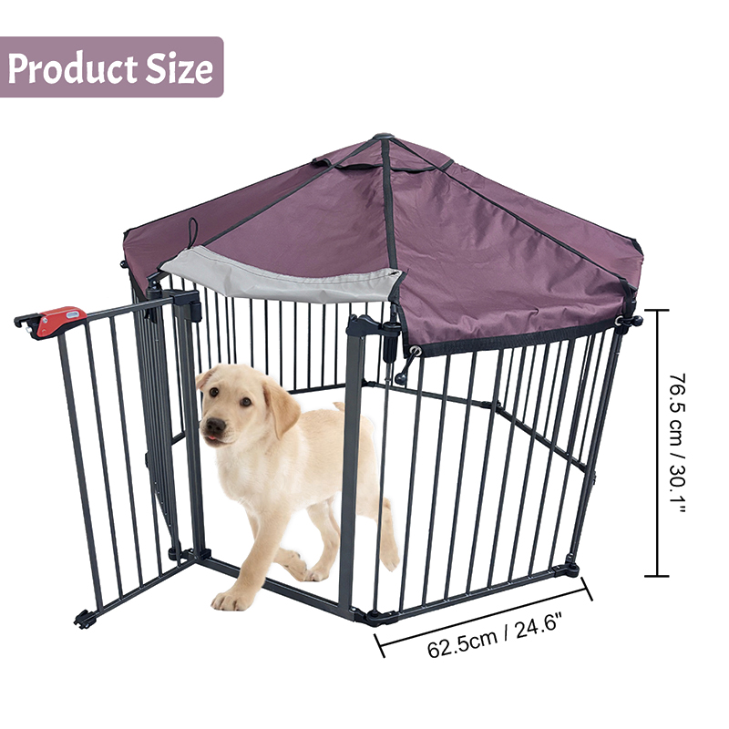 Ulkoilma raskas putki iso koiran häkki vedenpitävä kansi Ulkoilma raskas putki iso koiran häkki vedenpitävä kansi