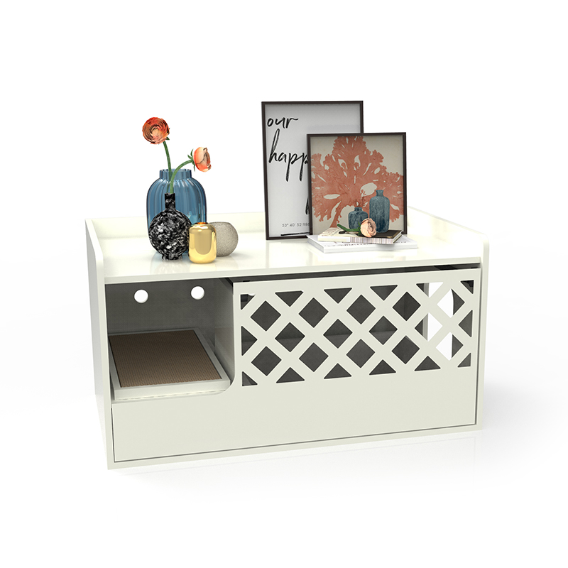 Piilotettu pesuhuoneen wc -kotelo roskapihakalusteet Cat Cage Piilotettu pesuhuoneen wc -kotelo roskapihakalusteet Cat Cage