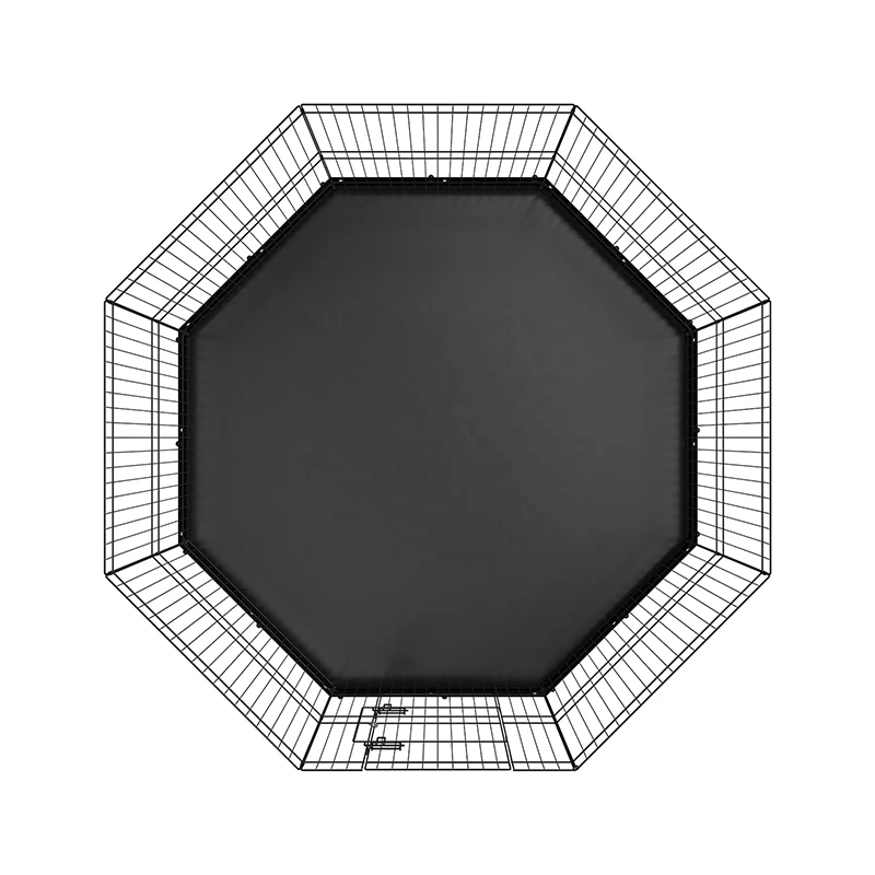 Oxford kankaan lattiataitettava metallilangan koira leikkikone Oxford kankaan lattiataitettava metallilangan koira leikkikone