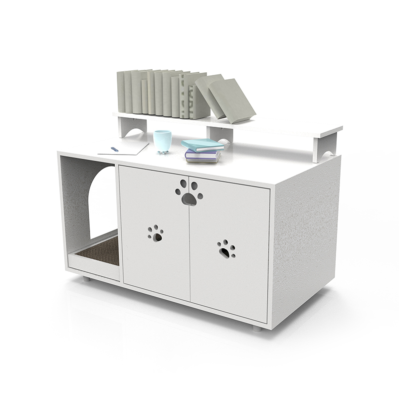 Huonekalut kissan pesuhuone iso piilotettu pentuekaapin huonekalut kissan häkki