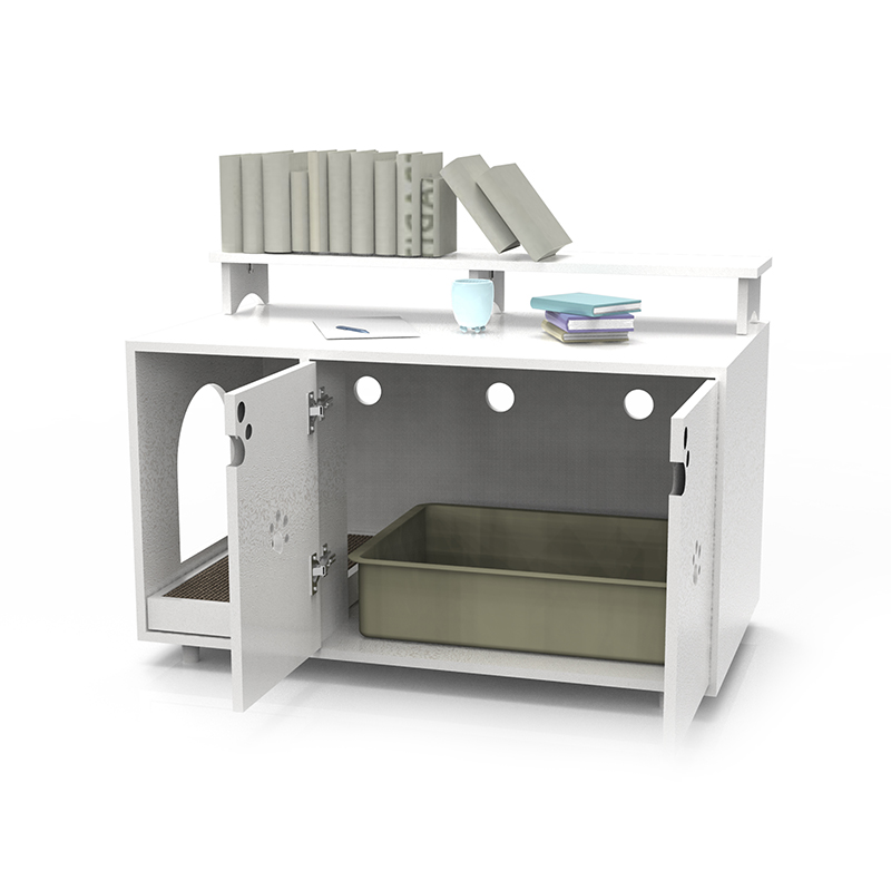 Huonekalut kissan pesuhuone iso piilotettu pentuekaapin huonekalut kissan häkki Huonekalut kissan pesuhuone iso piilotettu pentuekaapin huonekalut kissan häkki