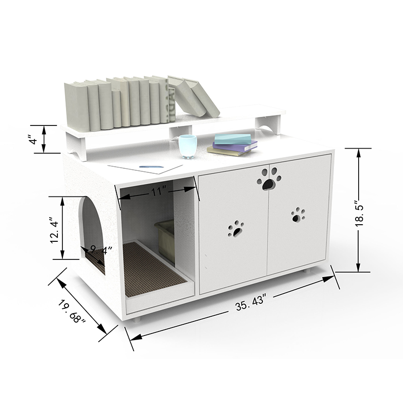 Huonekalut kissan pesuhuone iso piilotettu pentuekaapin huonekalut kissan häkki Huonekalut kissan pesuhuone iso piilotettu pentuekaapin huonekalut kissan häkki