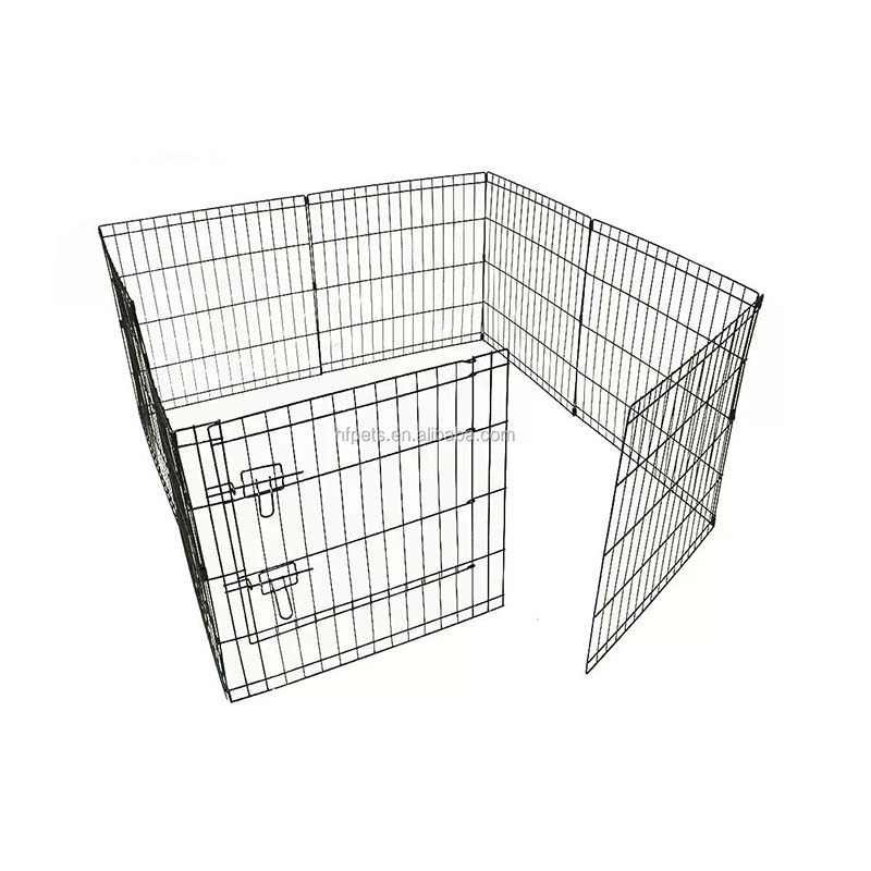 Taitettu lankametallikoira leikkipenki Taitettu lankametallikoira leikkipenki