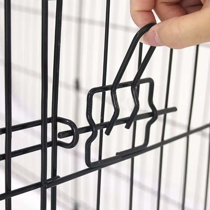 Taitettu lankametallikoira leikkipenki Taitettu lankametallikoira leikkipenki