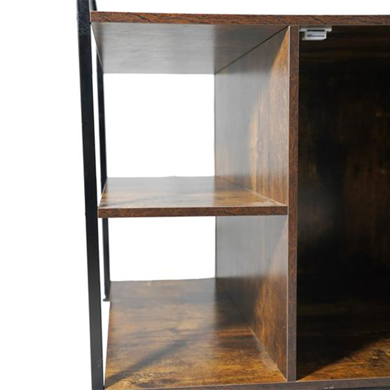 Huonekalutyyliset kissat häkki säilytyshyllyn pentuekaapissa Huonekalutyyliset kissat häkki säilytyshyllyn pentuekaapissa