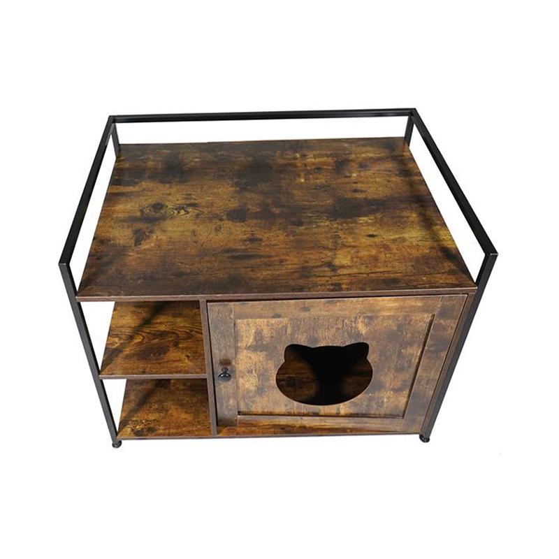 Huonekalutyyliset kissat häkki säilytyshyllyn pentuekaapissa Huonekalutyyliset kissat häkki säilytyshyllyn pentuekaapissa