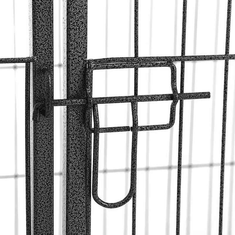 Taitettu putken metalli koira leikkipenki Taitettu putken metalli koira leikkipenki