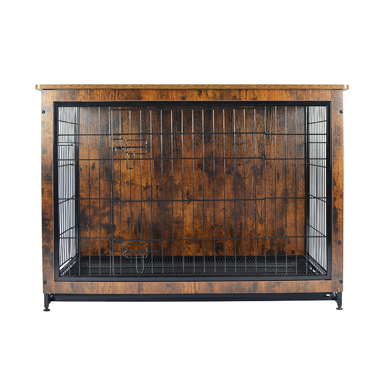 Sisätilojen puiset huonekalut tyyliset metalli koiran häkki