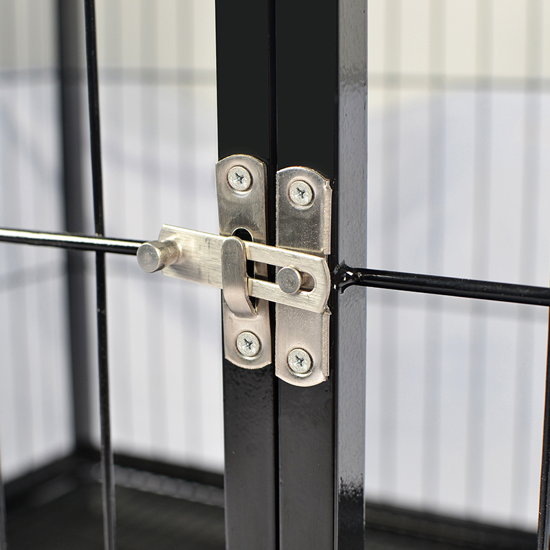 42 tuuman avoin pinottava putken metalli koira häkki 42 tuuman avoin pinottava putken metalli koira häkki