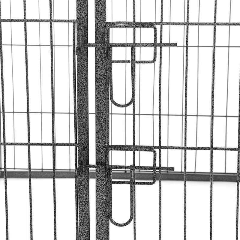 Raskas taitettava putken metalli koira leikkipenki Raskas taitettava putken metalli koira leikkipenki