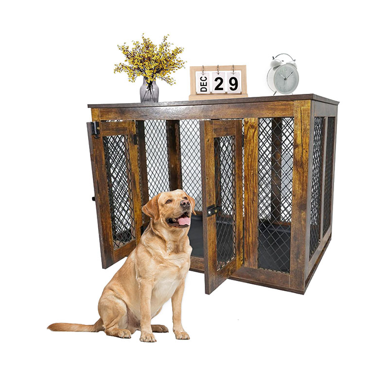 Sisäkalusteet tyyliset puiset metallit suuret koiran häkit Sisäkalusteet tyyliset puiset metallit suuret koiran häkit