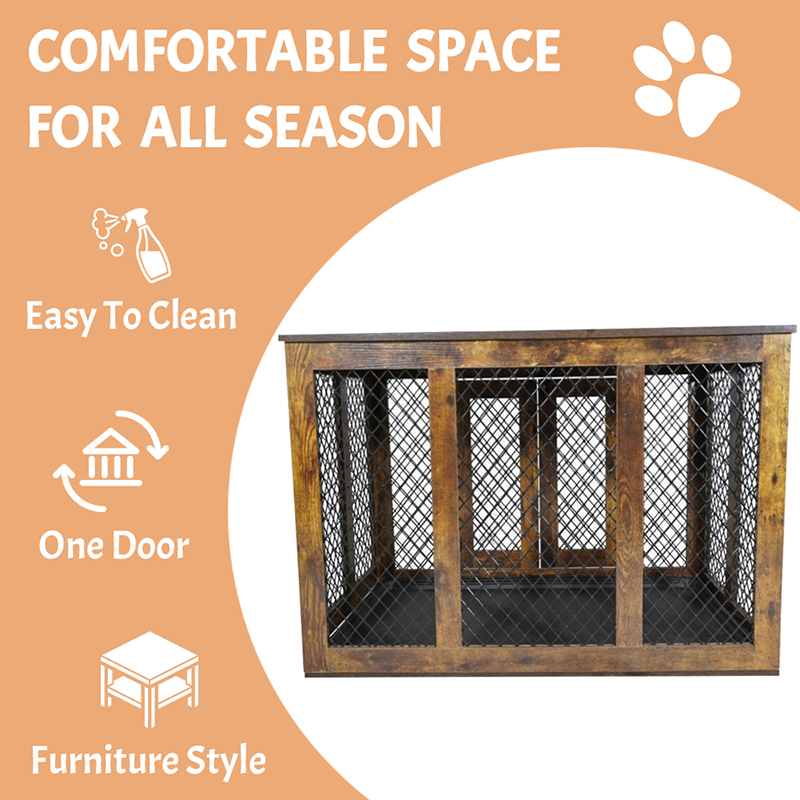 Sisäkalusteet tyyliset puiset metallit suuret koiran häkit Sisäkalusteet tyyliset puiset metallit suuret koiran häkit