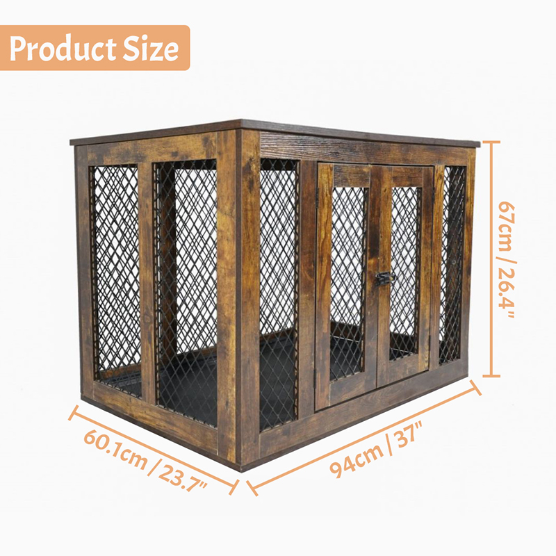 Sisäkalusteet tyyliset puiset metallit suuret koiran häkit Sisäkalusteet tyyliset puiset metallit suuret koiran häkit