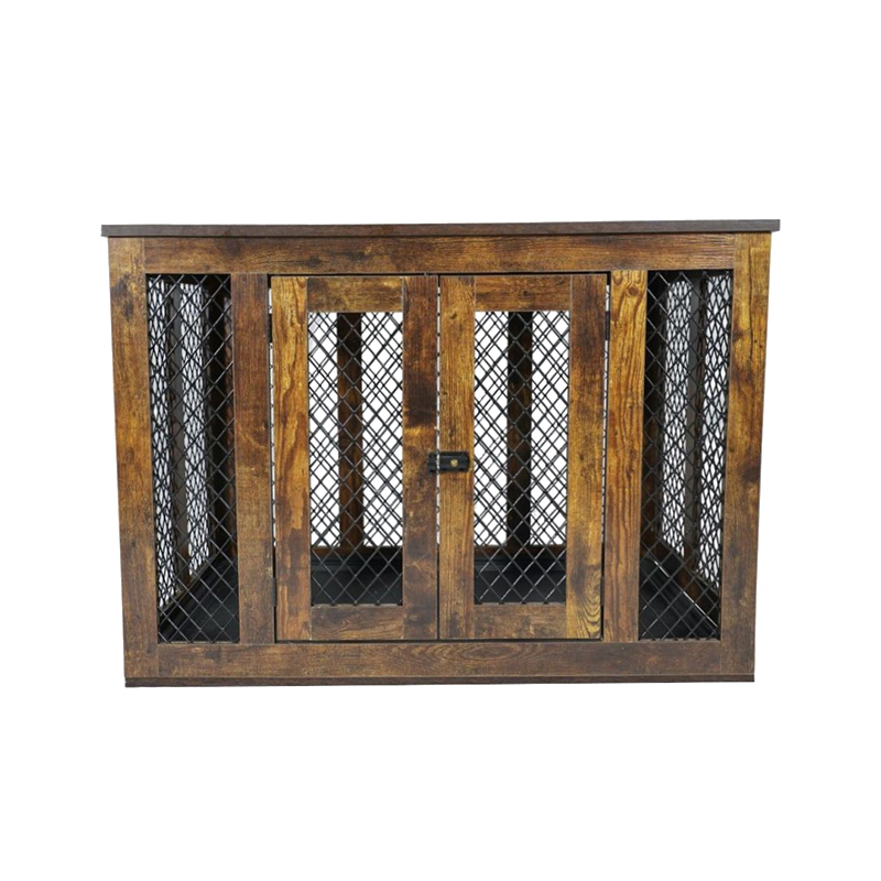 Sisäkalusteet tyyliset puiset metallit suuret koiran häkit