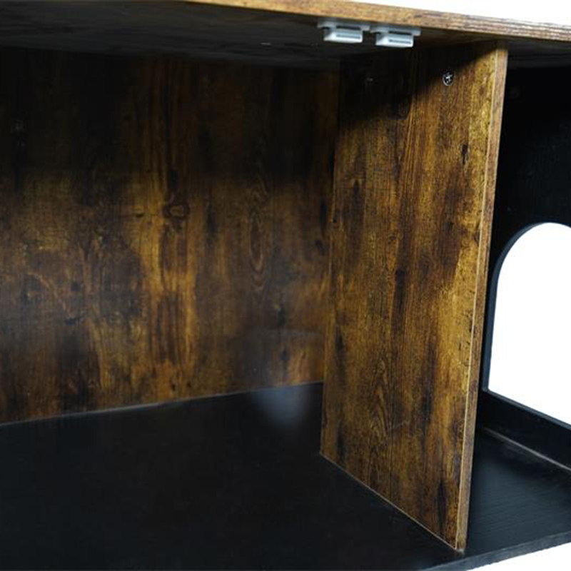 Sisäkalusteet Kissan häkki jakajan roskakaapissa Sisäkalusteet Kissan häkki jakajan roskakaapissa