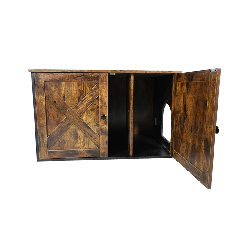 Sisäkalusteet Kissan häkki jakajan roskakaapissa Sisäkalusteet Kissan häkki jakajan roskakaapissa