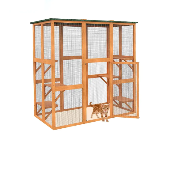 Mitkä ovat Wooden Cat Housen toiminnot?